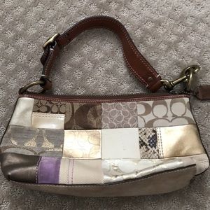 Coach patchwork purse